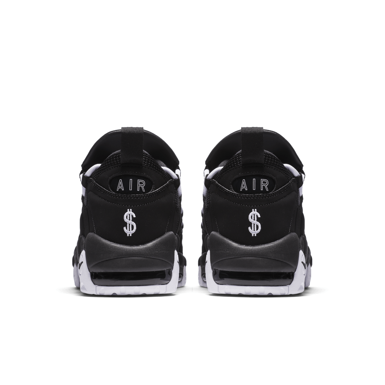 Nike air money black white best sale