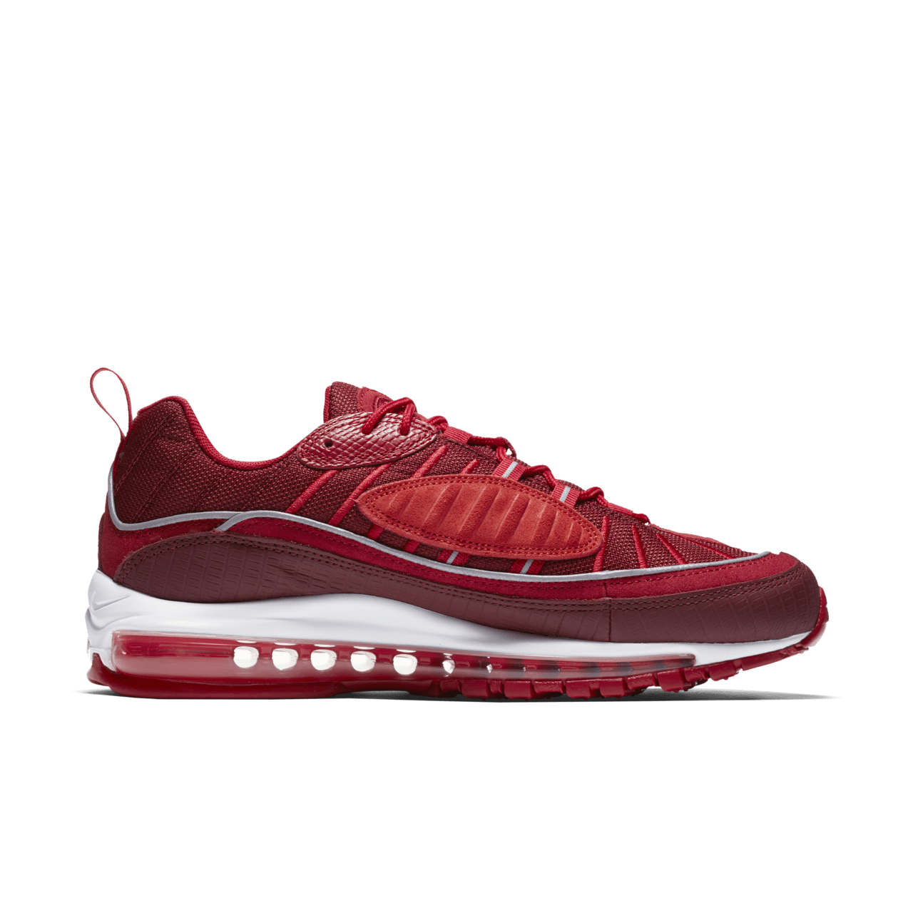 Nike Air Max 98 Team Red Habanero Red Erscheinungsdatum. Nike SNKRS