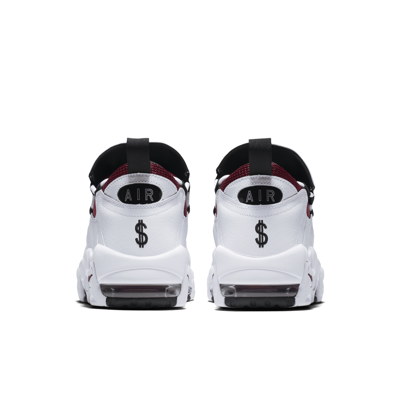 Nike air more money bianche online