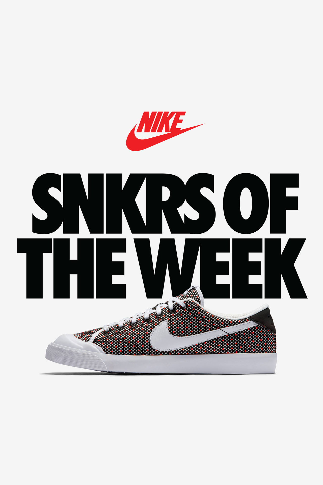 Nike All Court 2 Low Jacquard Black Action Red Nike SNKRS