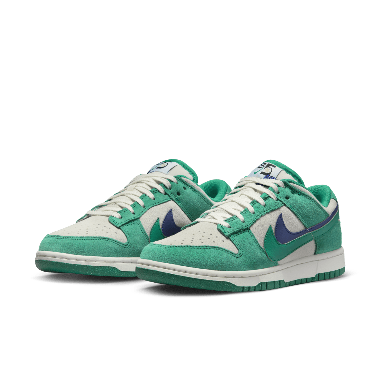 Fecha de lanzamiento del Dunk Low "Neptune Green and Sail" (DO9457-101) para mujer