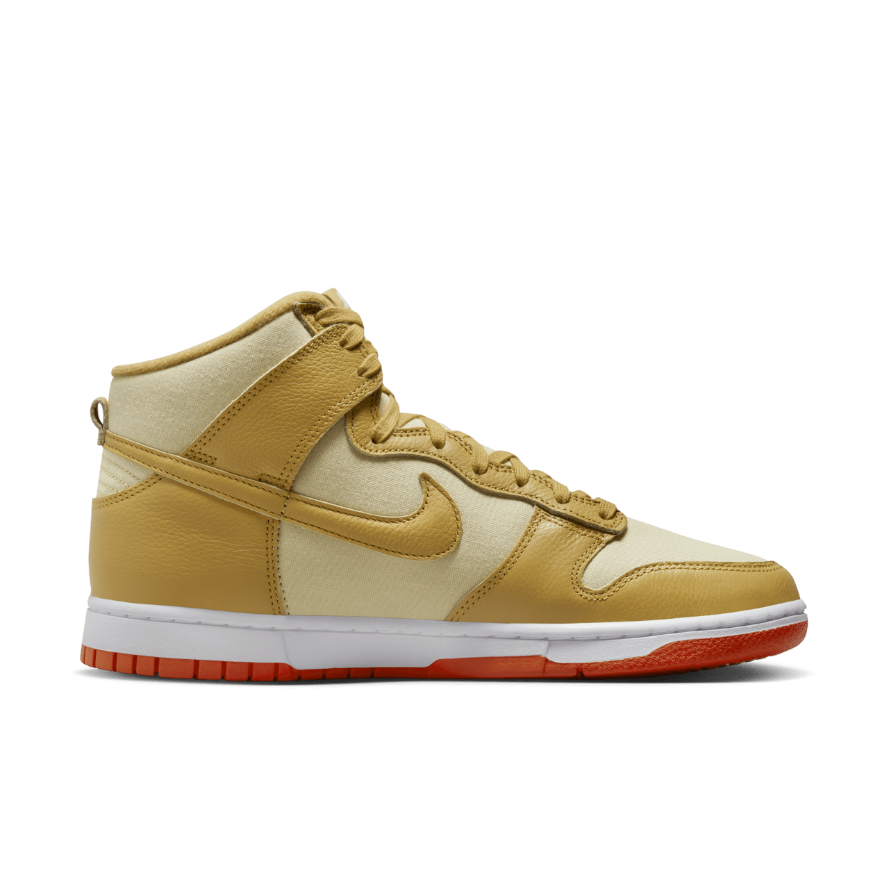 Nike sb dunk high gold online