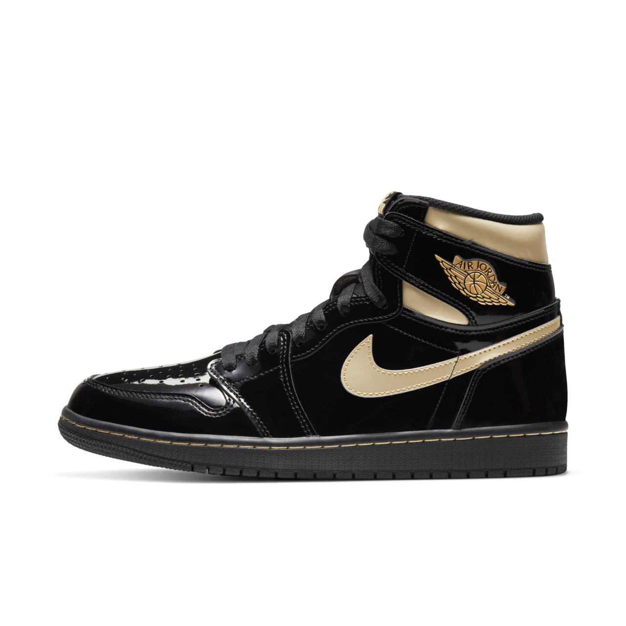 Gold and black retro jordans hotsell