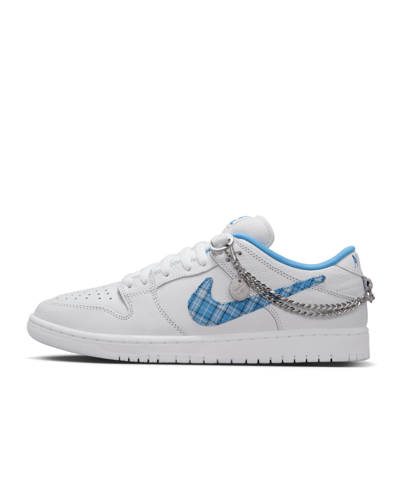 วันเปิดตัว Nike SB Dunk Low Pro x Nicole Hause "White and University Blue" (FZ8802-100)