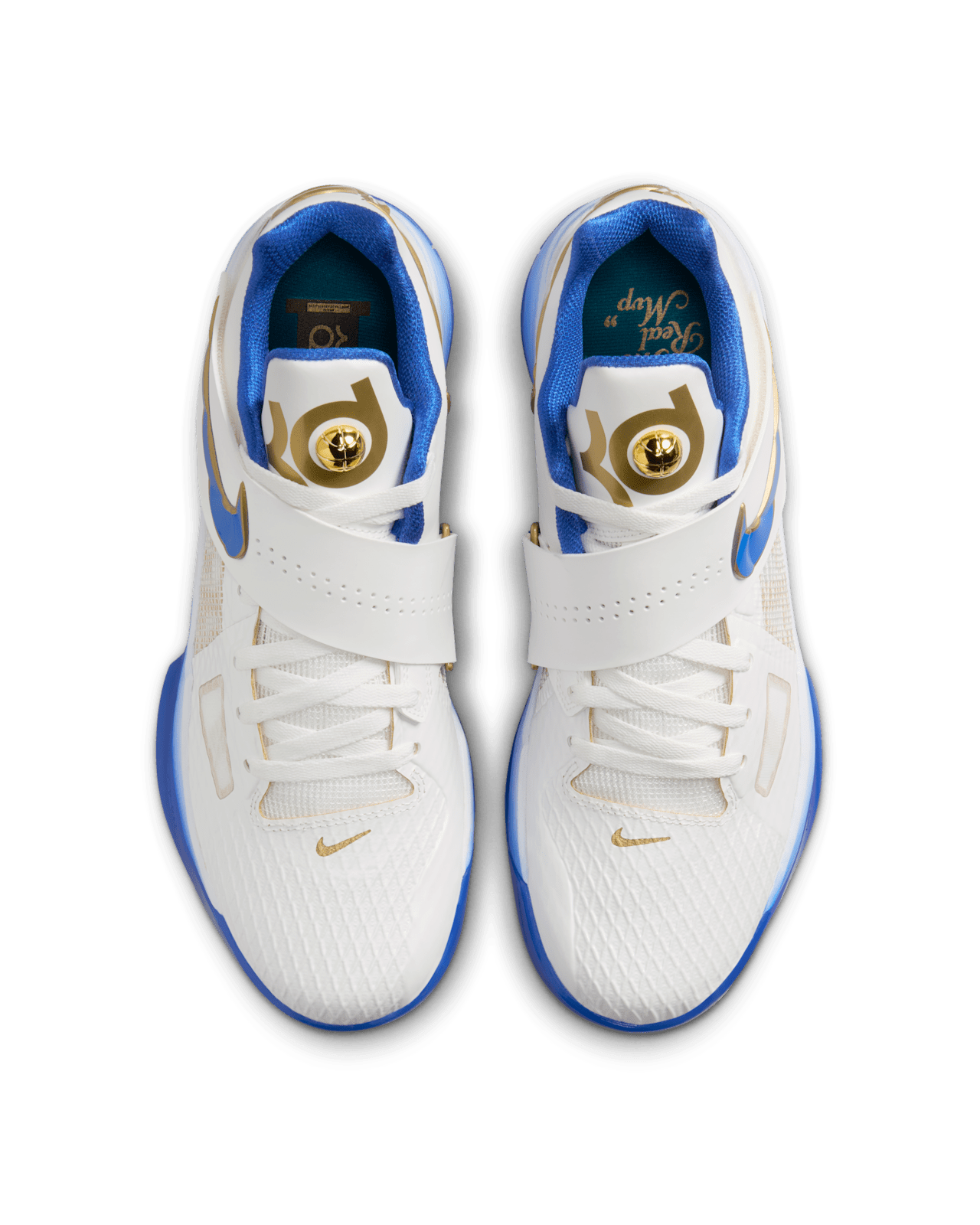 Zoom KD 4 'The Real MVP' Summit White and Metallic Gold (IB3546-100)