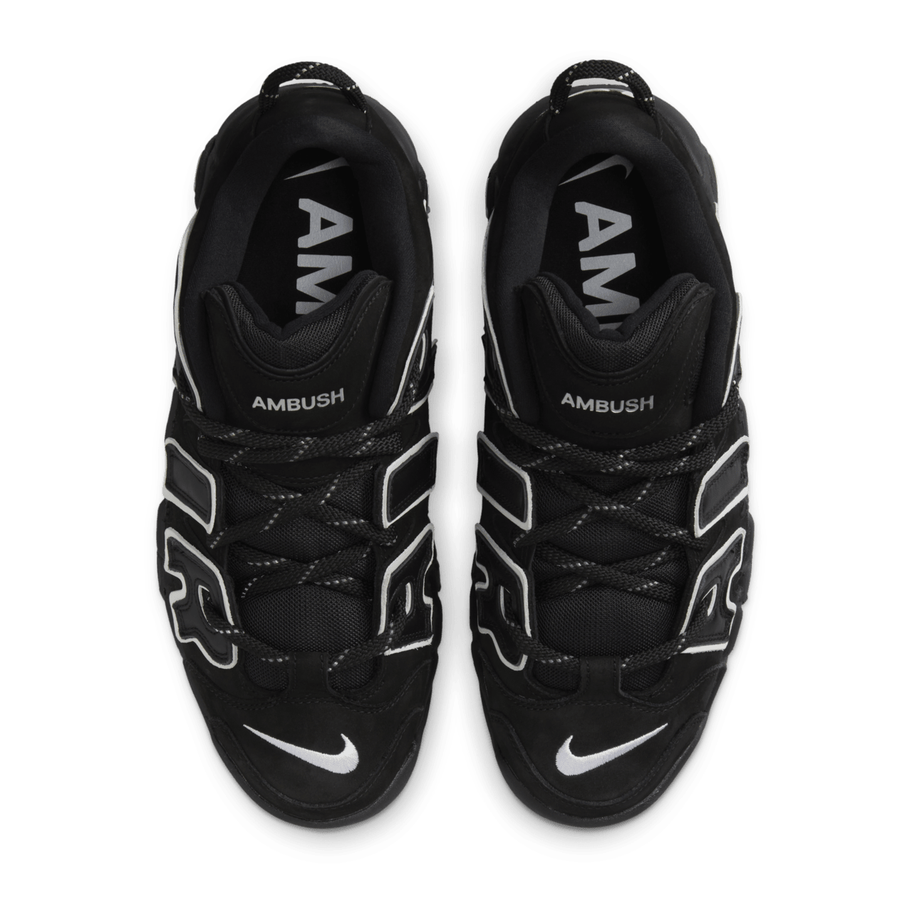 วันเปิดตัว Air More Uptempo Low x AMBUSH "Black and White" (FB1299-001)