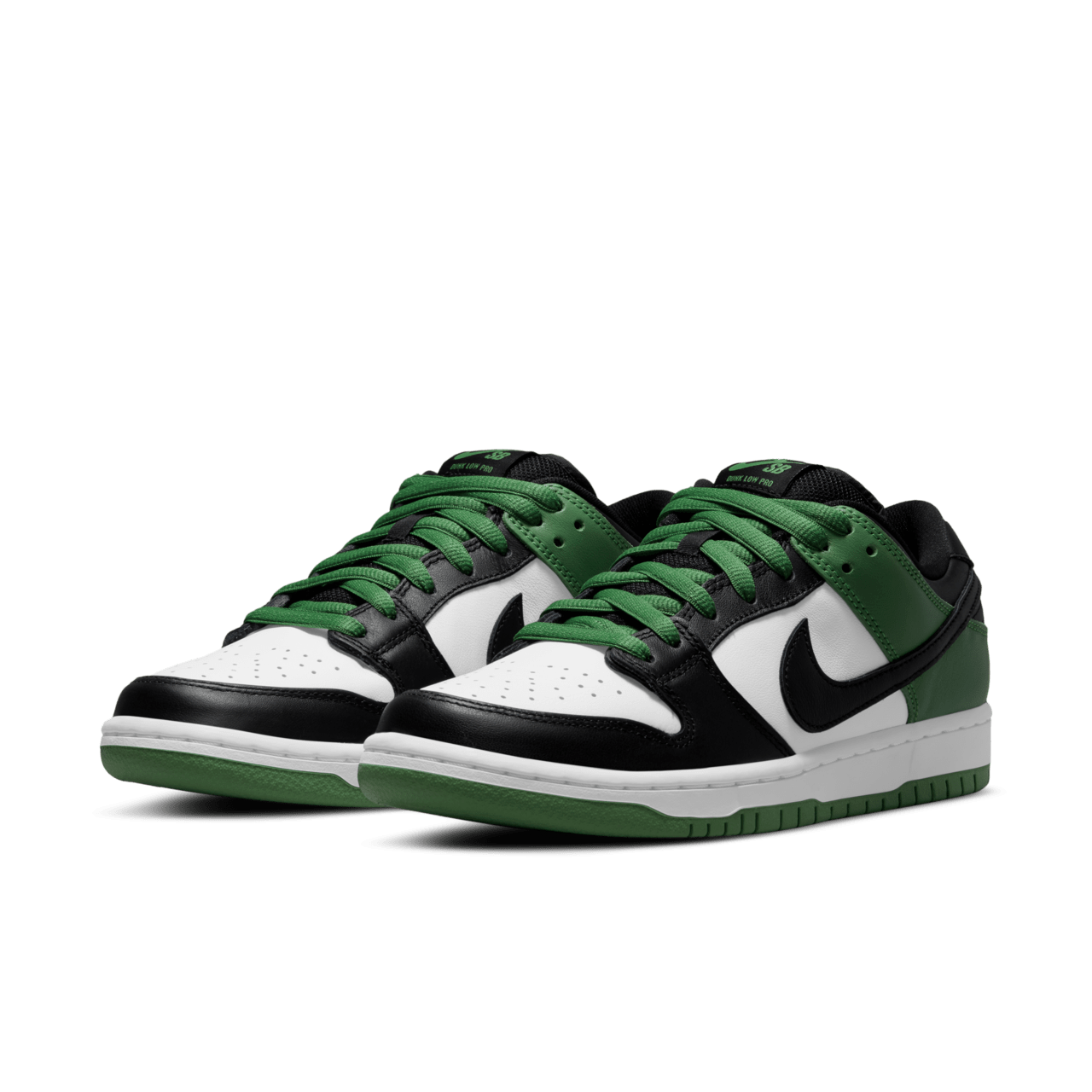 Fecha de lanzamiento de los Nike SB Dunk Low Pro Black and Classic Green BQ6817 302 Nike SNKRS