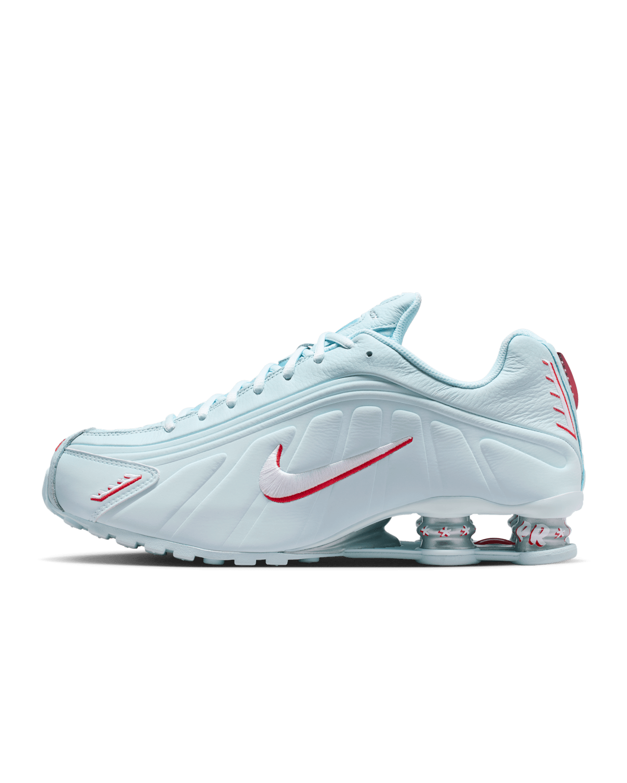 Shox R4 'Glacier Blue and University Red' (IQ1867-474) Release Date