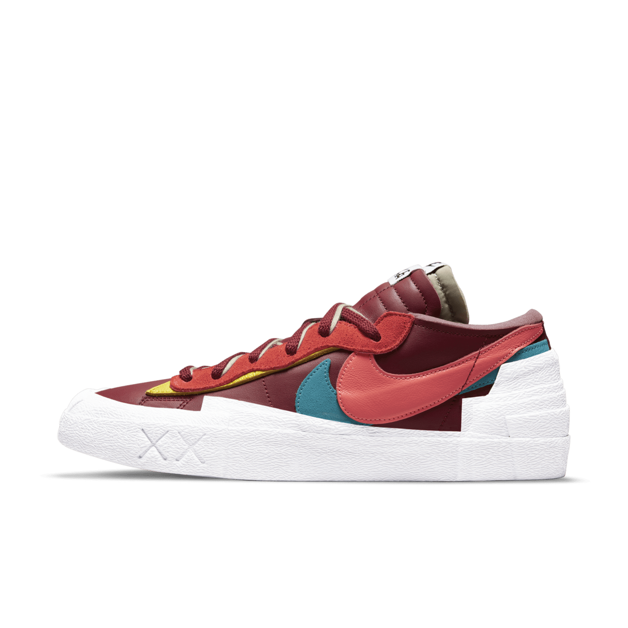 sacai x KAWS Blazer Low 'Team Red' (DM7901-600) Release Date