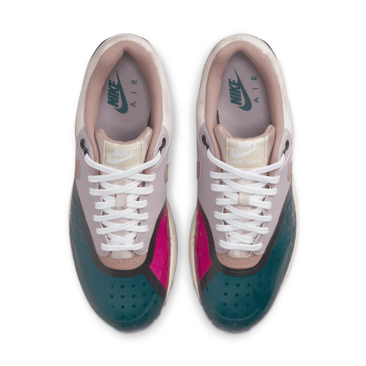 Fecha de lanzamiento de Air Max 1 "Plum Fog and Fossil Rose" para mujer (DV2301-501)