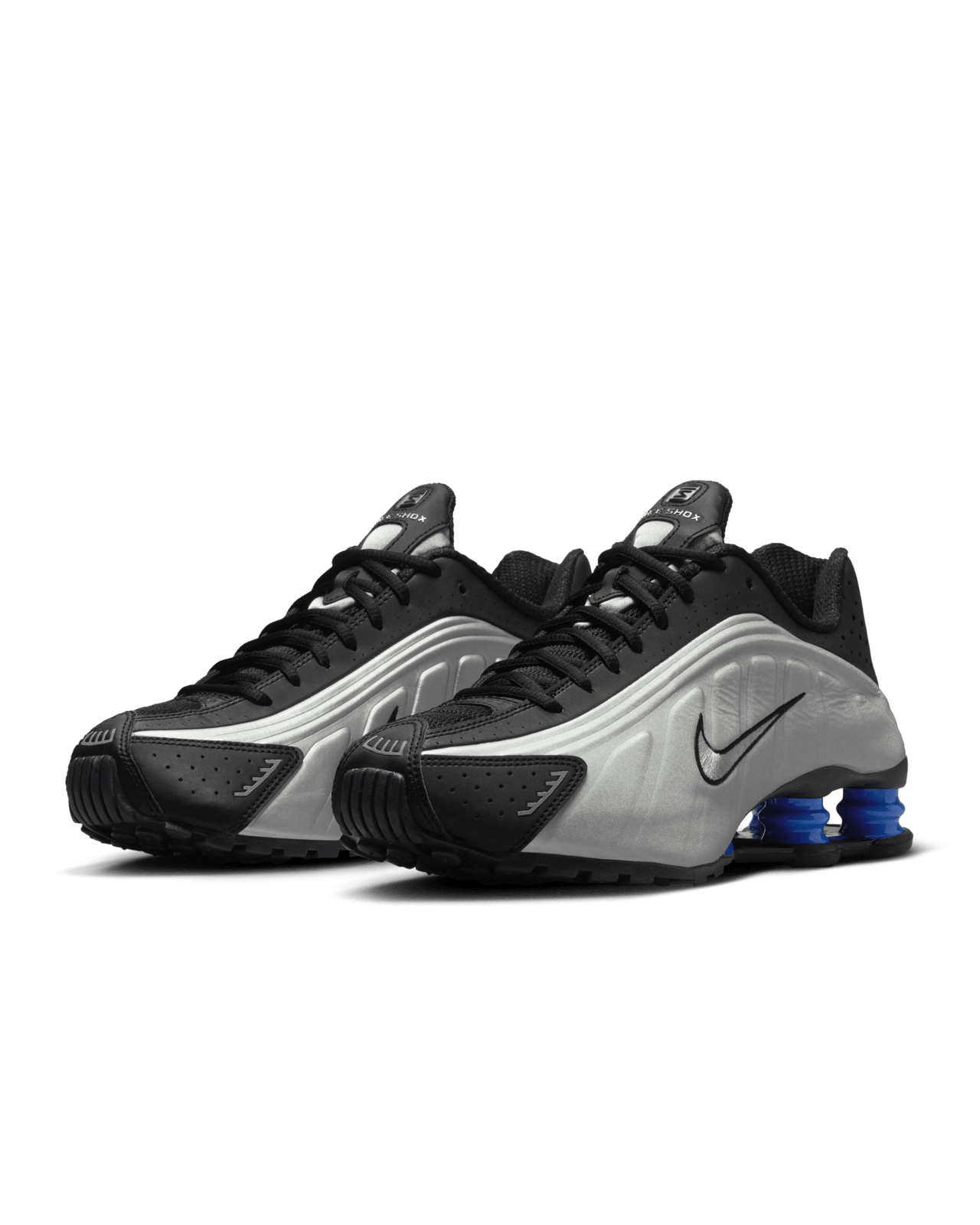 【NIKE公式】レディース ショックス R4 'Metallic Silver and Black' (AR3565-006 / W NIKE SHOX R4)