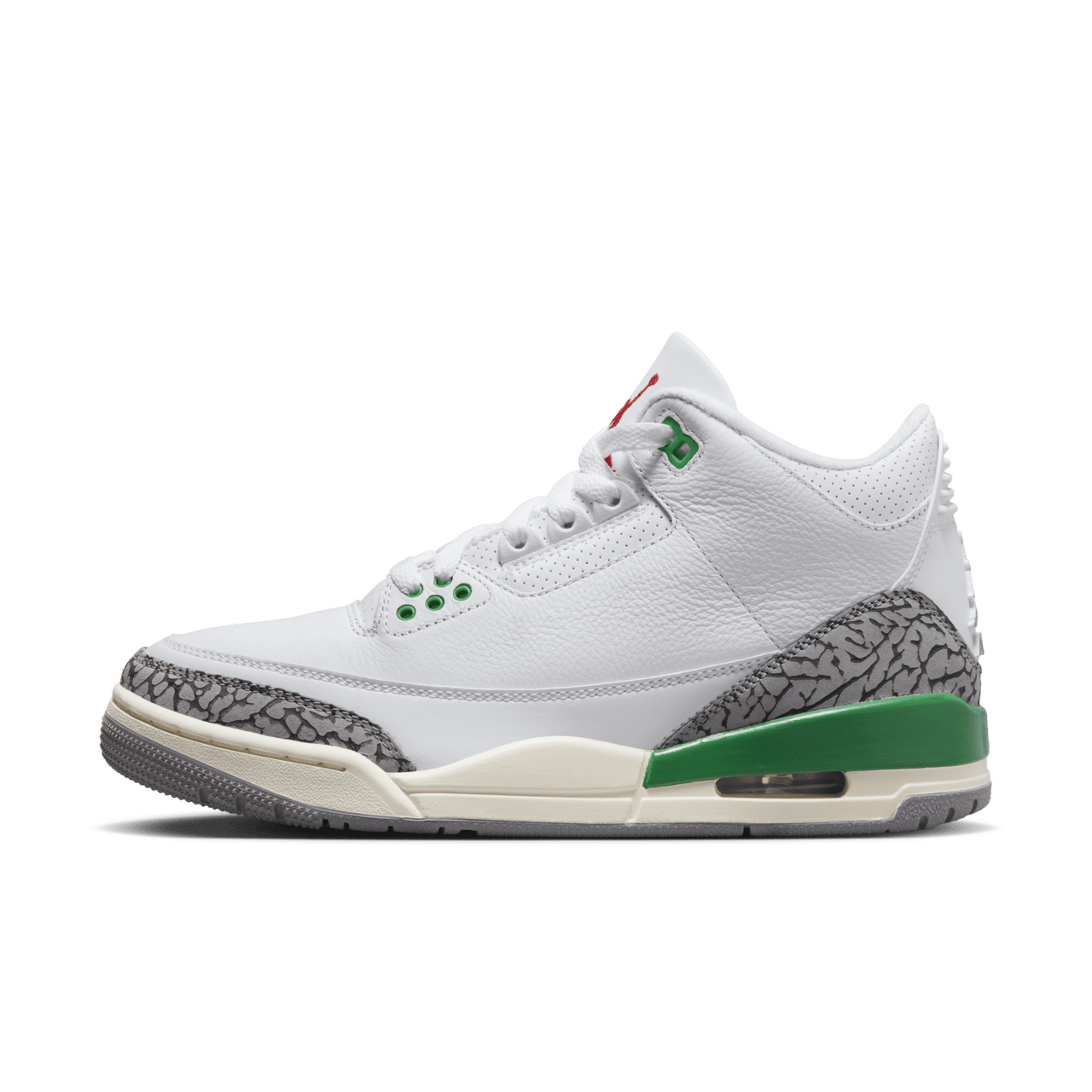 Fecha de lanzamiento del Air Jordan 3 "Lucky Green" para mujer (CK9246-136)