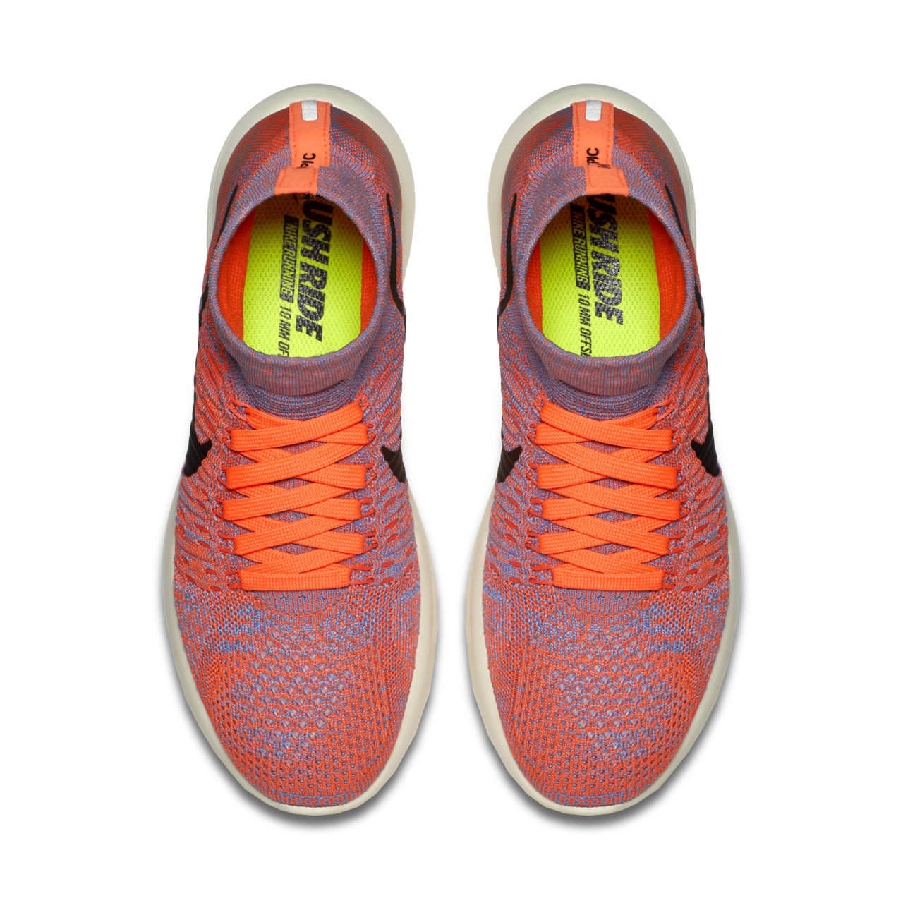 Nike flyknit lunar 4 naranja on sale