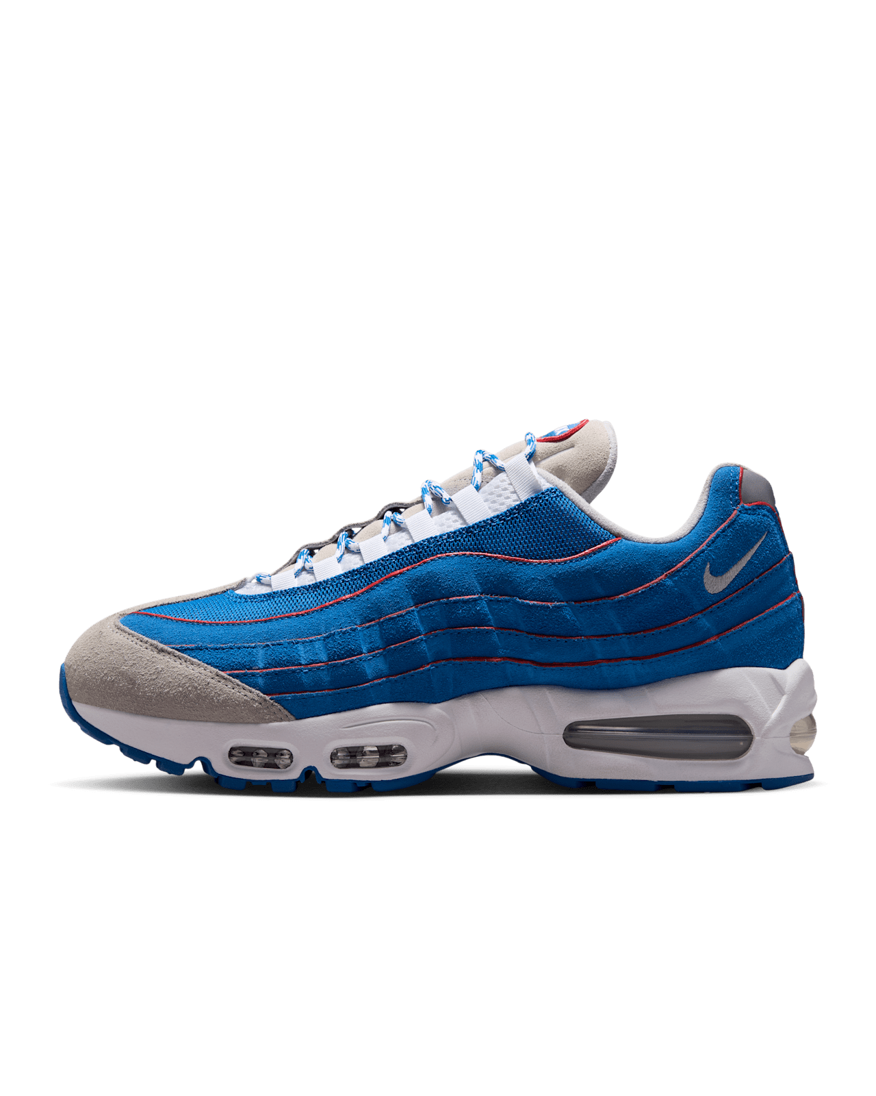 Data de llançament de les Air Max 95 Big Bubble "Blue Sapphire and Action Red" (IR1944-400)