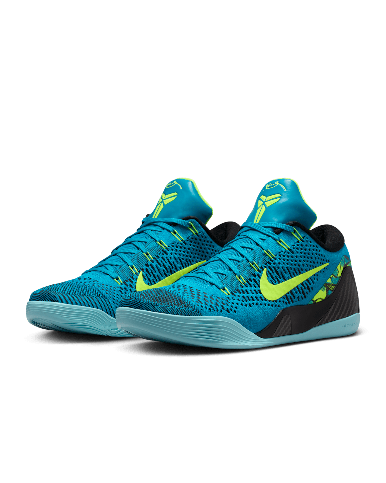 コービー9エリートLOW プロトロ Neo Turquoise and Volt วันเปิดตัว Kobe 9 Elite Low Protro 