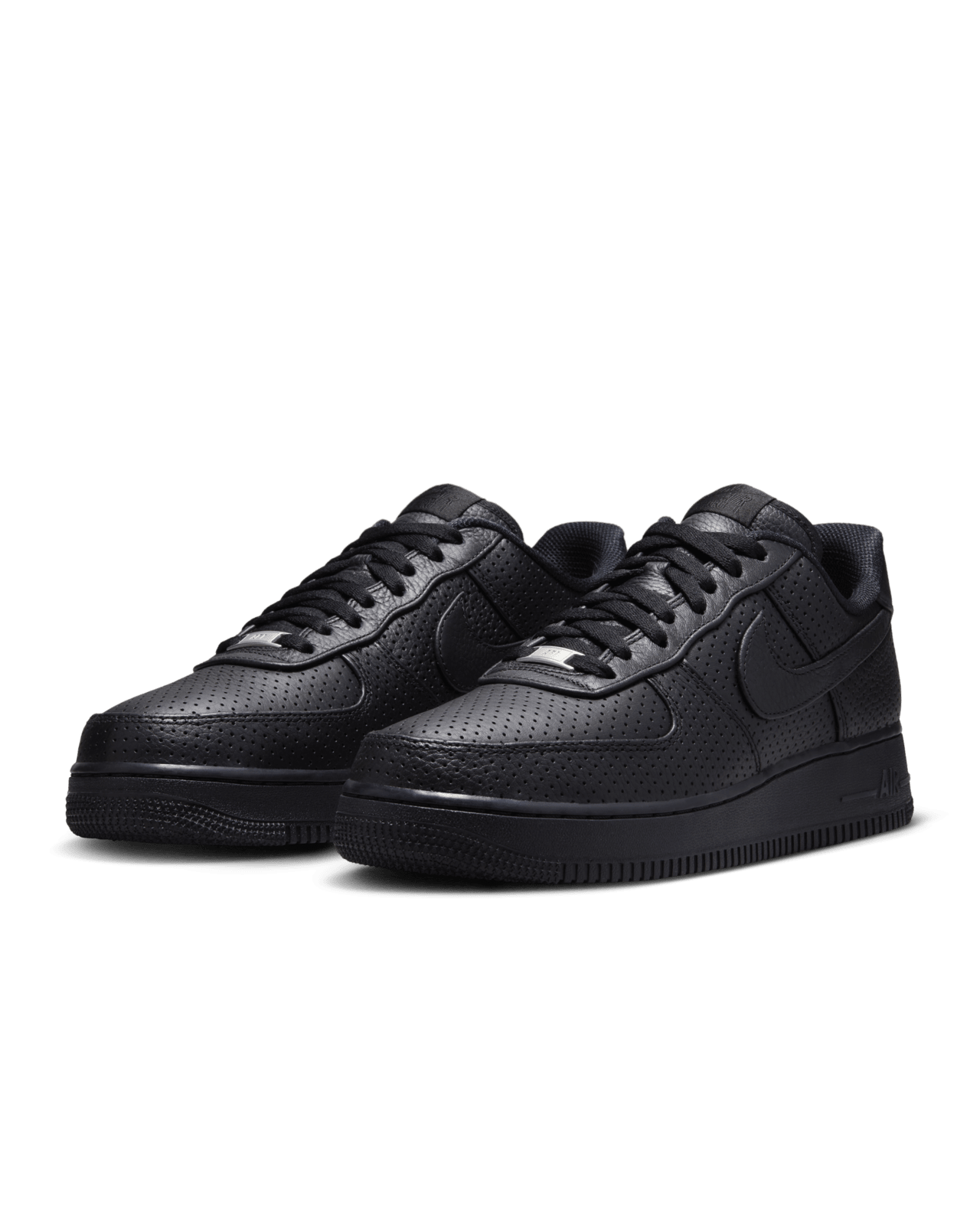 Nike airforce 1s black on sale