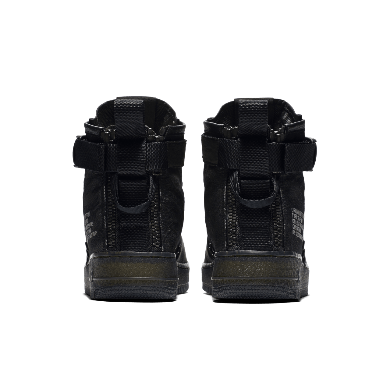 Nike SF AF1 Mid Black Cargo Khaki Nike SNKRS