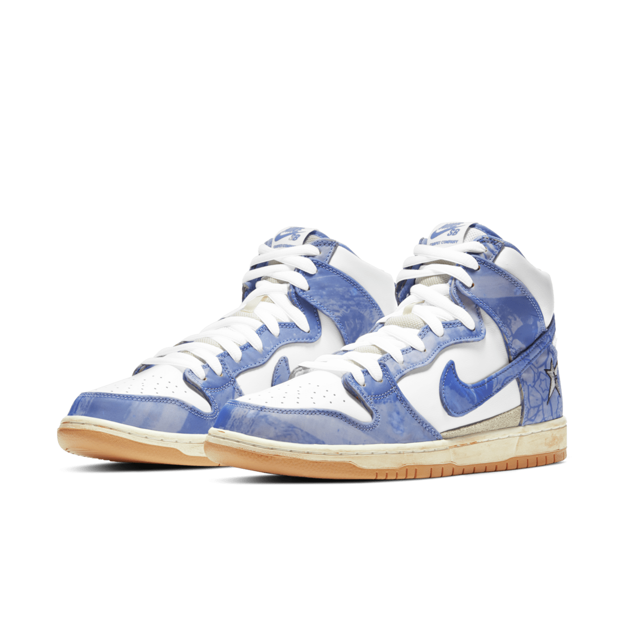 SB Dunk High x Carpet Company 'Royal Pulse' Release Date