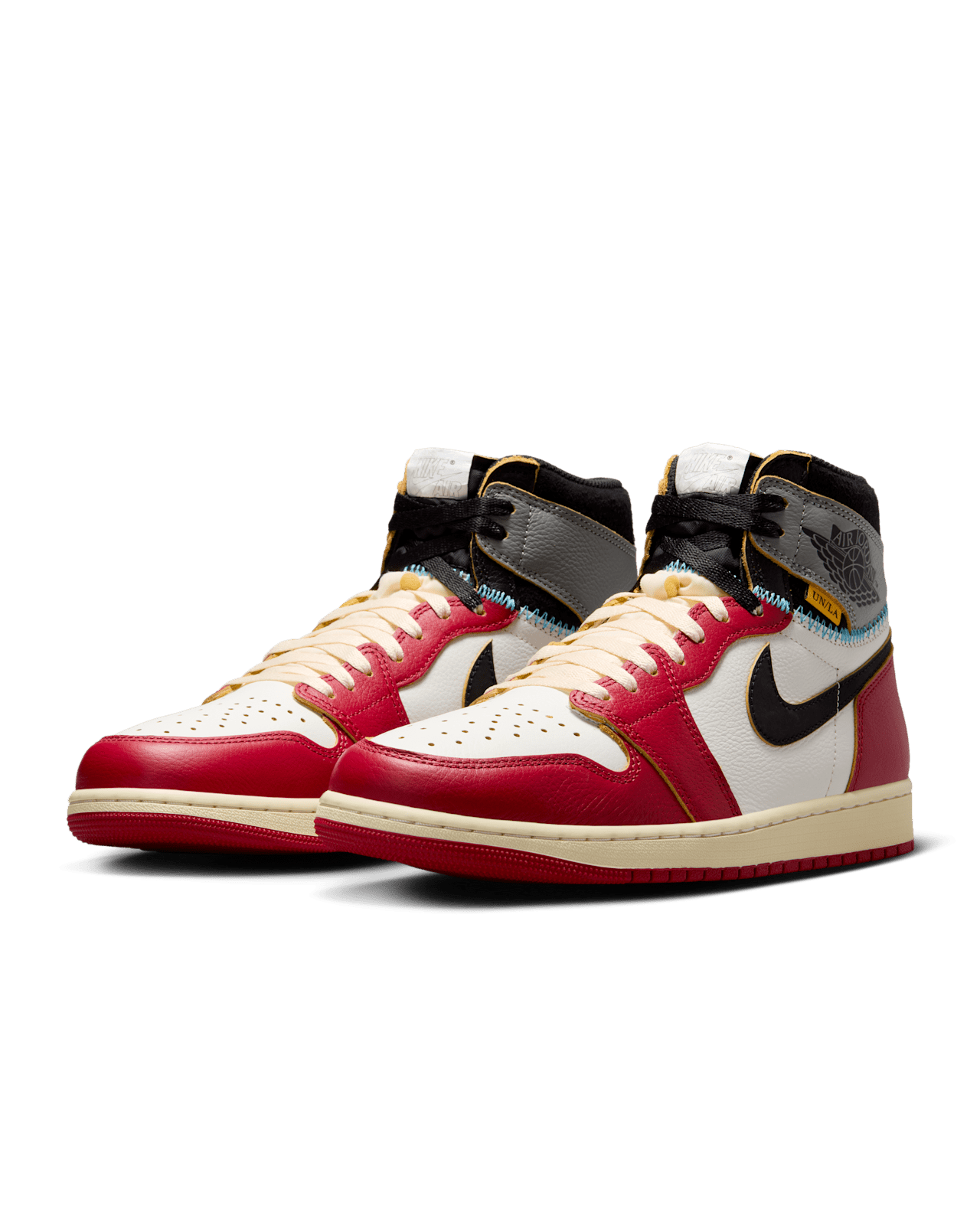 Ημερομηνία κυκλοφορίας του Air Jordan 1 x Union "Varsity Red and Shadow Grey" (HV8563-600)