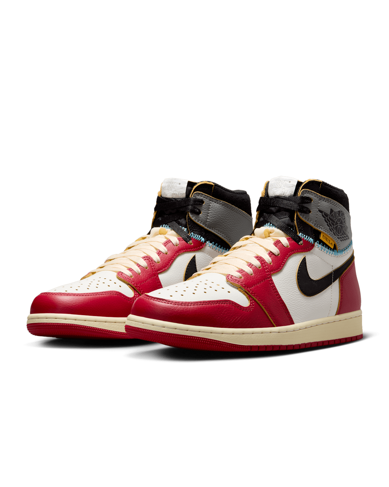วันเปิดตัว Air Jordan 1 x Union "Varsity Red and Shadow Grey" (HV8563-600)