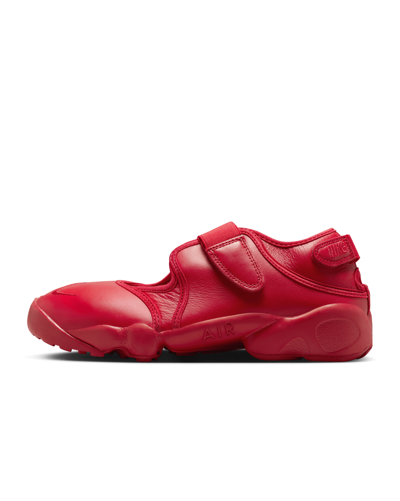 Ημερομηνία κυκλοφορίας του γυναικείου Air Rift Leather "Fire Red" (HM5737-600)