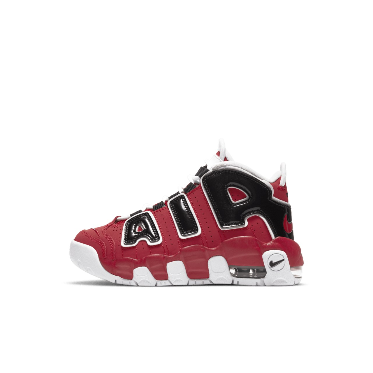 【NIKE公式】エア モア アップテンポ 'Black and Varsity Red' (921948-600 / AIR MORE UPTEMPO)