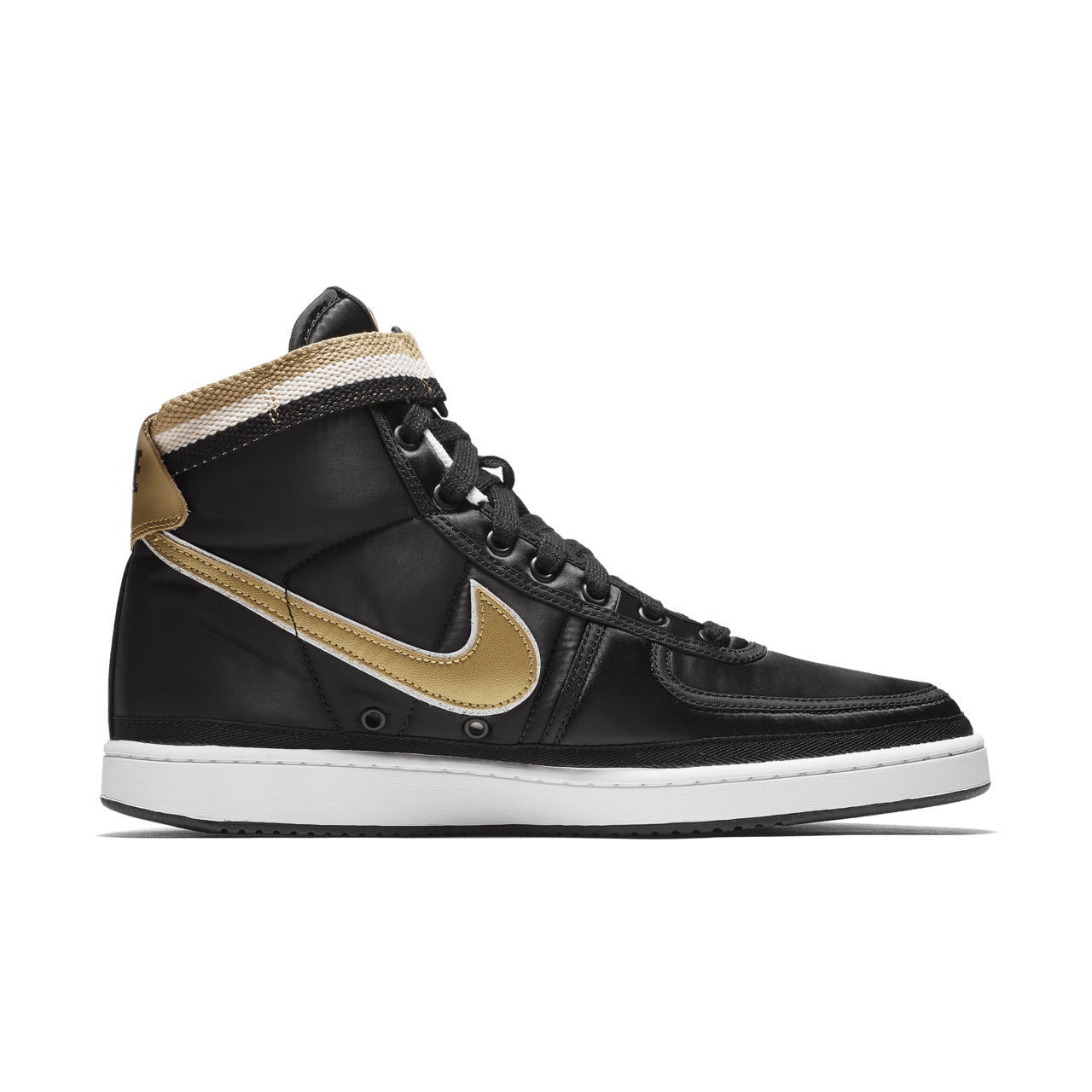 Nike Vandal High Supreme 'Black & Metallic Gold' Release Date