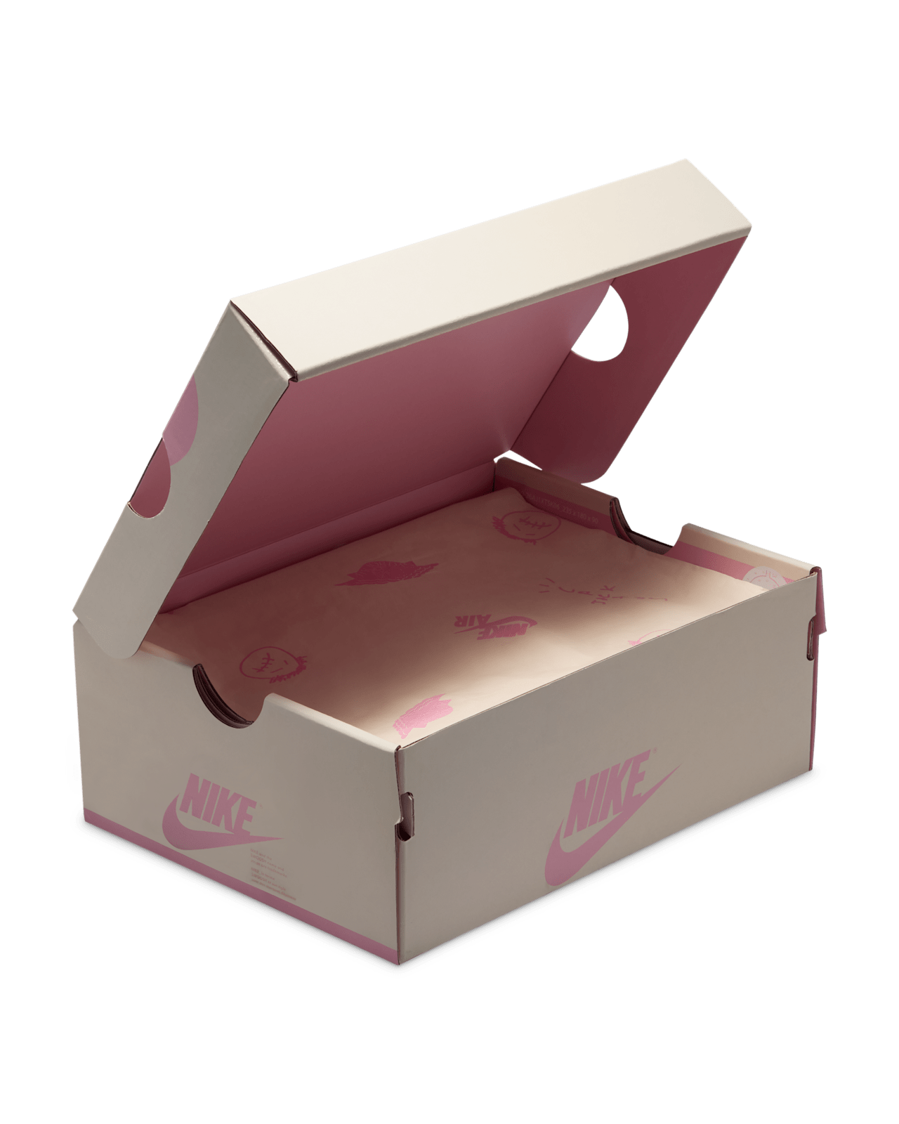 Releasedatum för Air Jordan 1 Low x Travis Scott "Muslin and Shy Pink" (IQ7604-100)