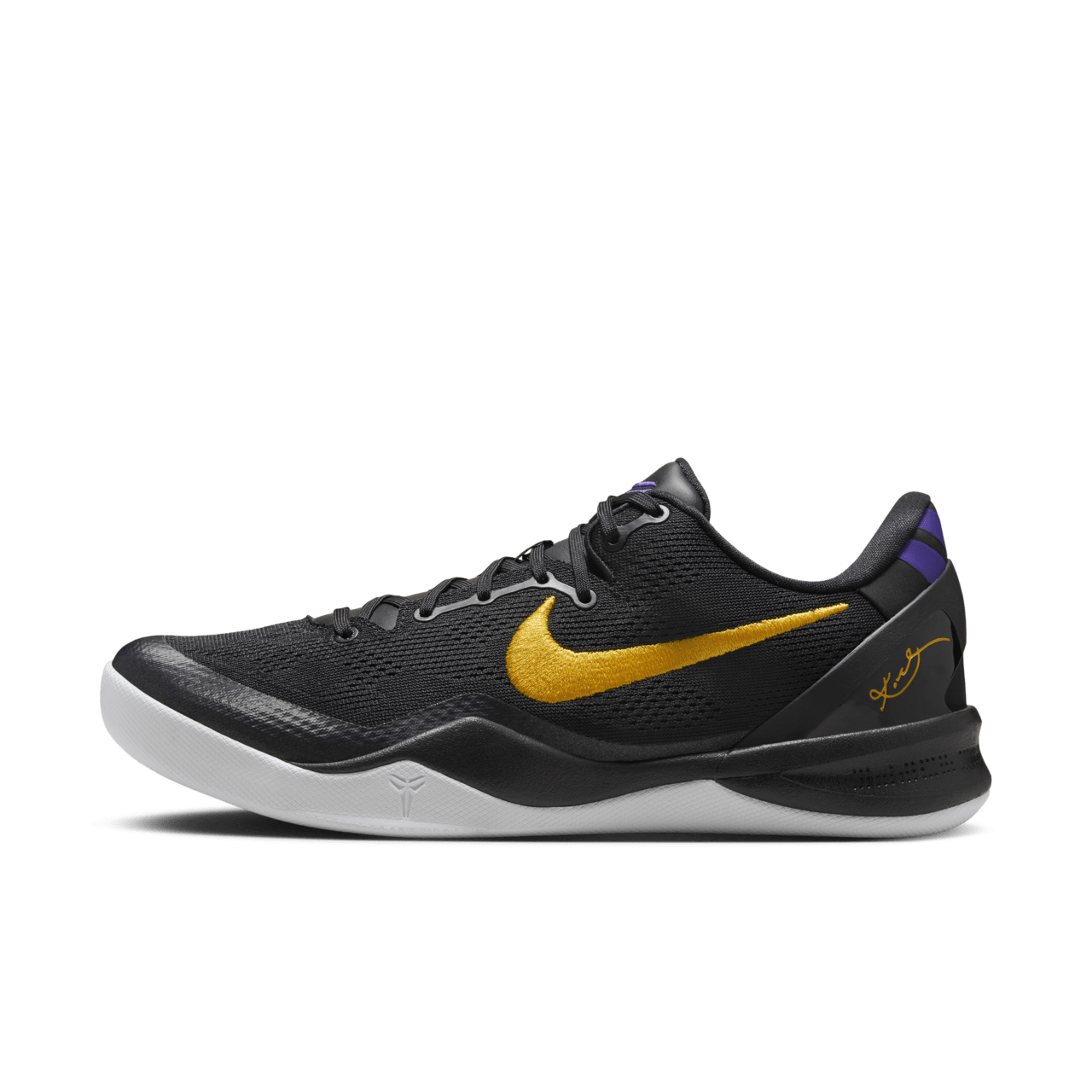 Kobe 8 Protro Black and University Gold HF9550 001 release date. Nike SNKRS