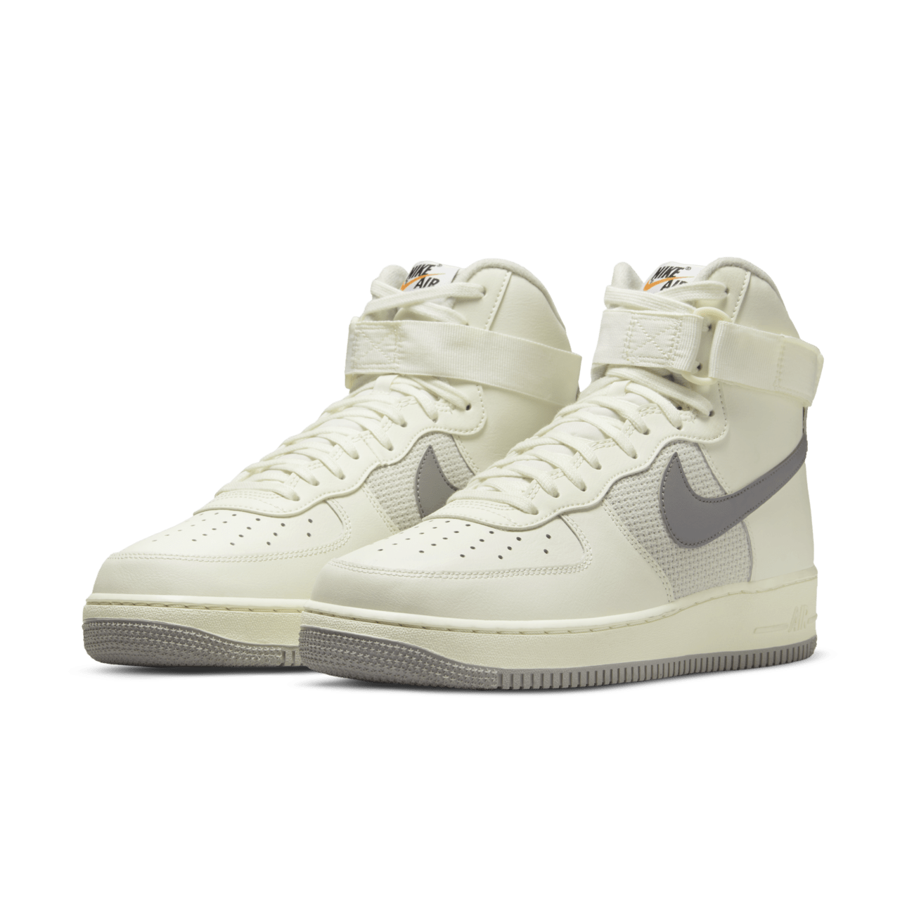 【NIKE公式】エア フォース 1 HIGH '07 LV8 'Sail and Medium Grey' (DM0209-100 / AF 1 HIGH '07 LV8 VTG)