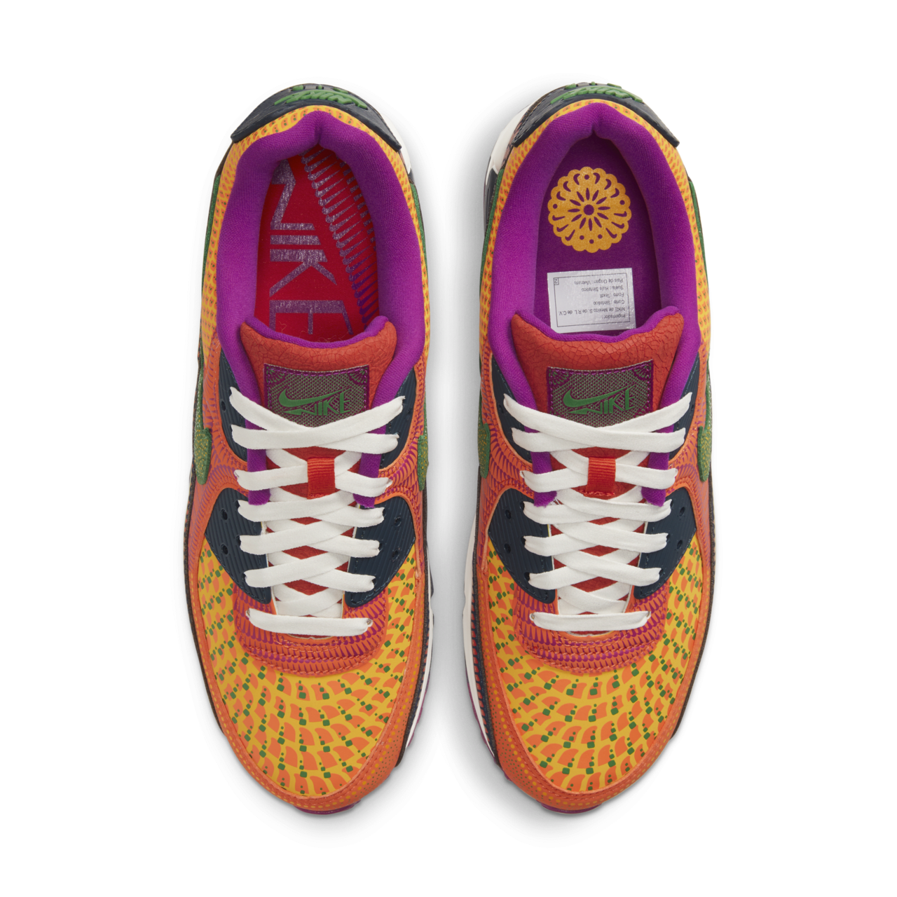 Nike dia de muertos tenis best sale