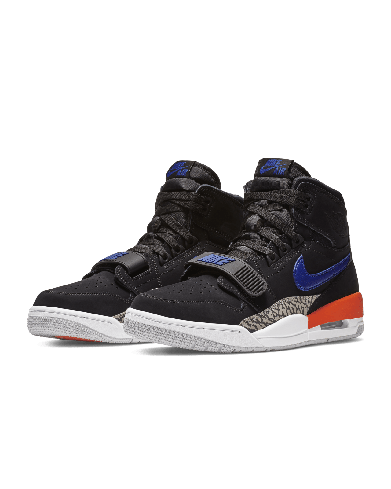 Air Jordan Legacy 312 'Black & Rush Blue & Brilliant Orange' Release Date