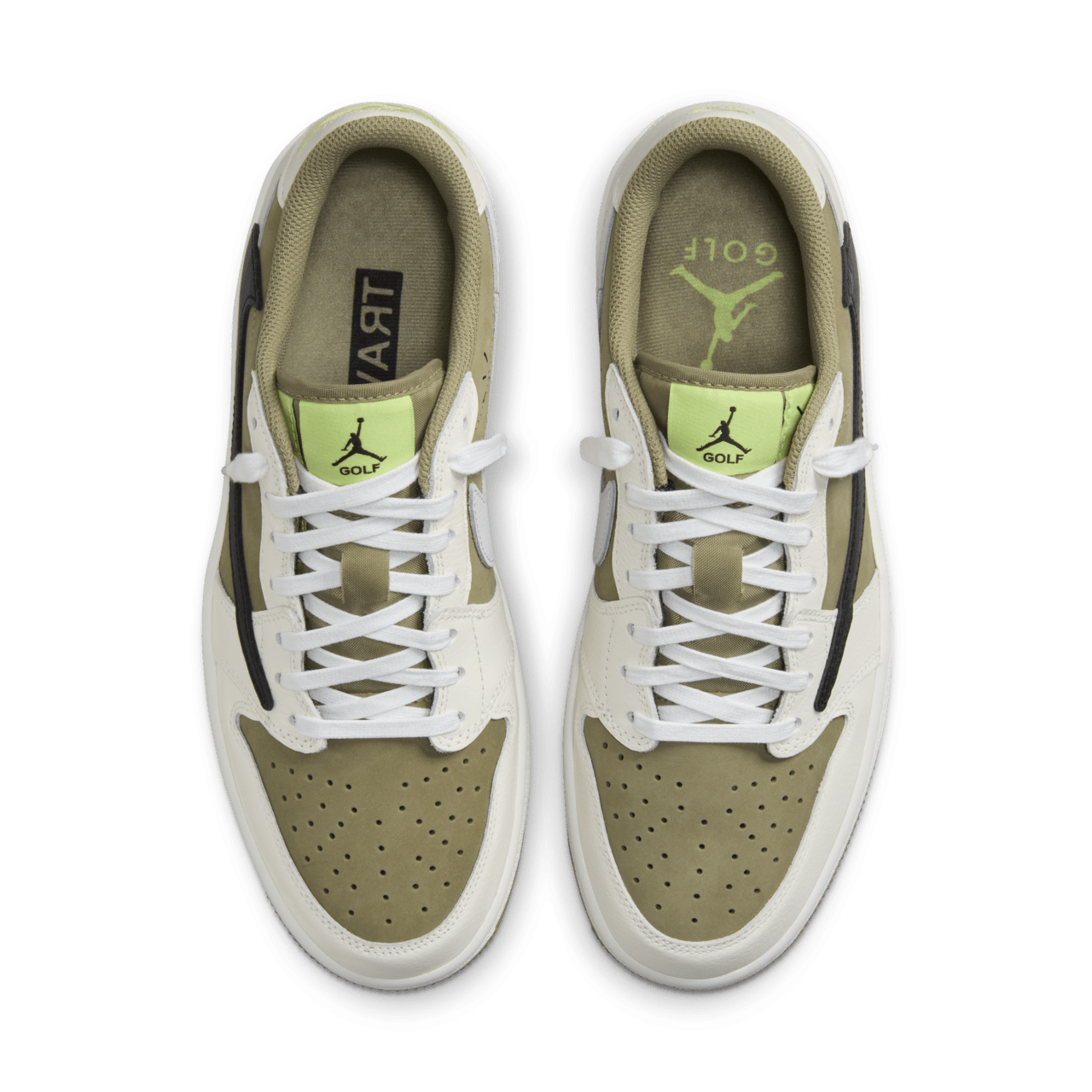 วันเปิดตัว Air Jordan 1 Low Golf x Travis Scott "Neutral Olive" (FZ3124-200)