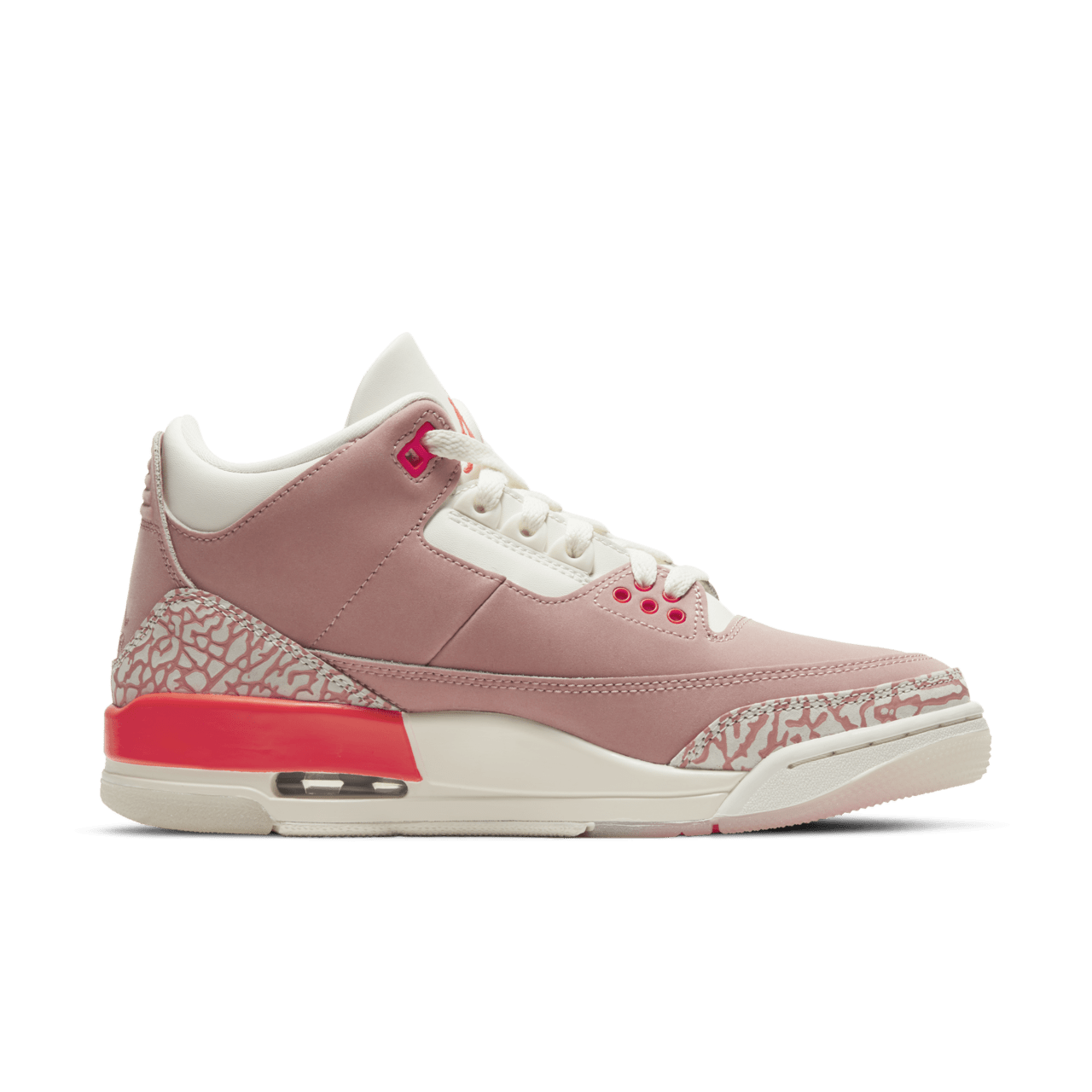 Air Jordan 3 „Rust Pink” női cipő – megjelenési dátum