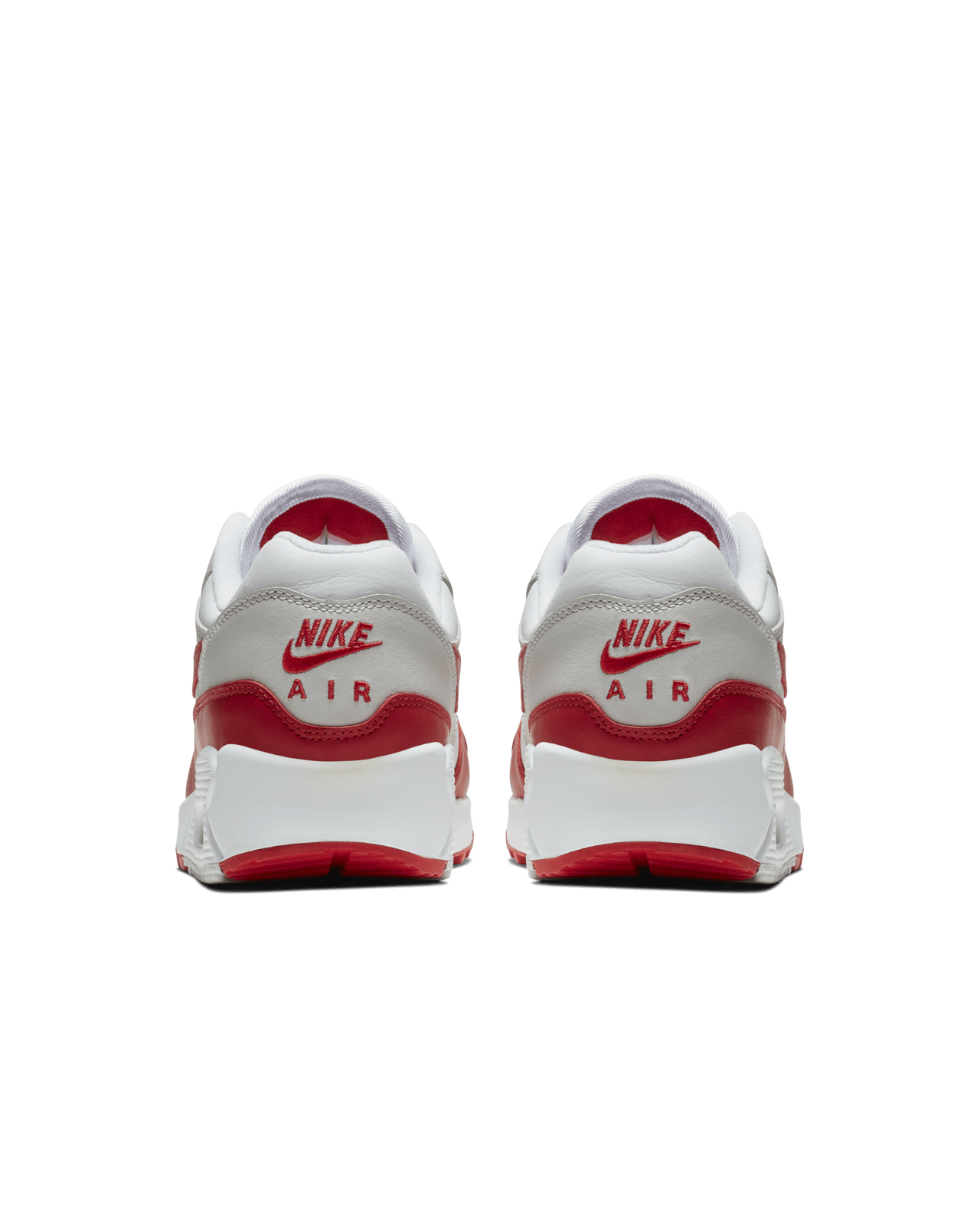 Nike air max 90 white and university red hotsell