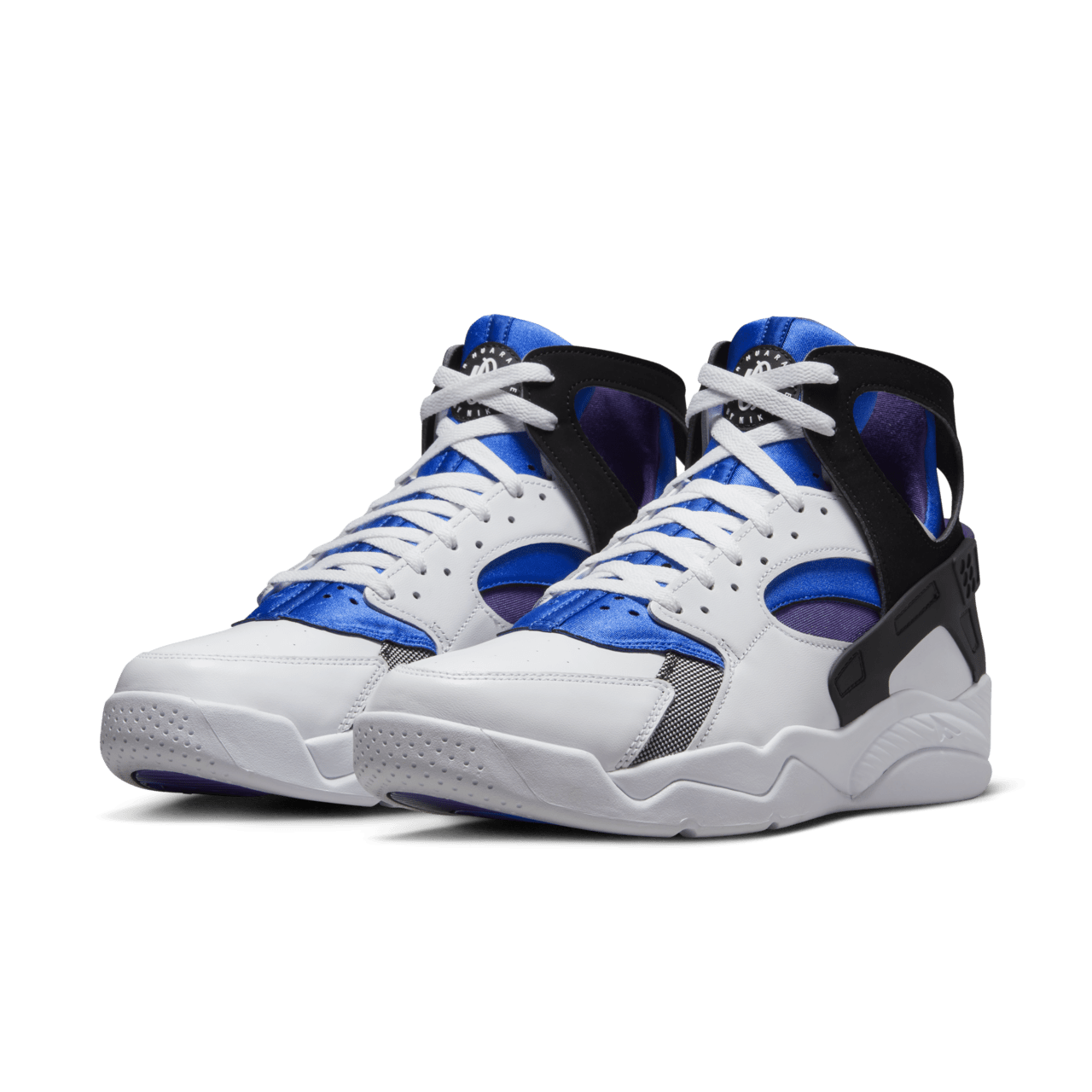 Nike huarache blue purple white best sale