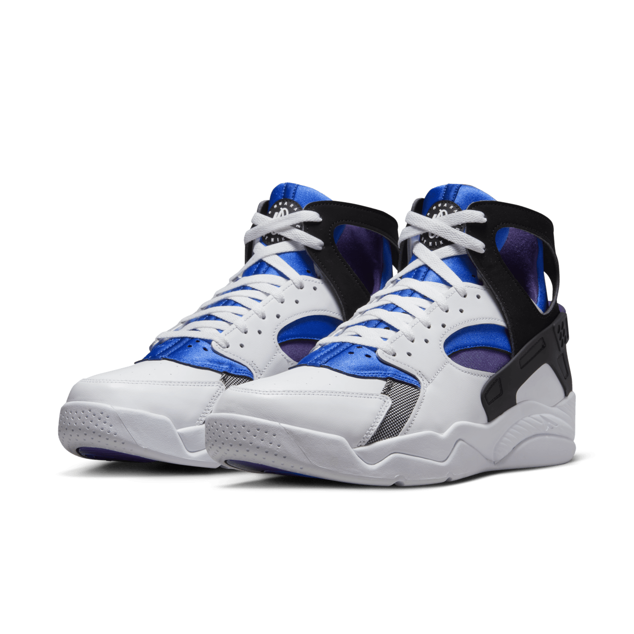 Fecha de lanzamiento del Air Flight Huarache "Varsity Purple and Royal Blue" (FD0183-101)