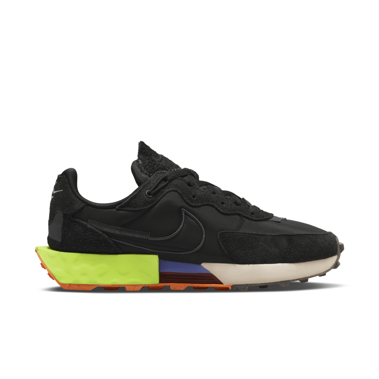 【NIKE公式】レディース フォンタンカ ワッフル 'Black and Volt' (DC3579-001 / W FONTANKA WAFFLE)