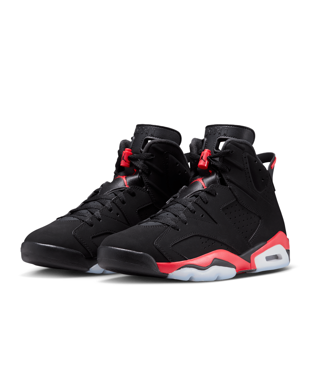 Air Jordan 6 ピーターラビット Air Jordan 6 Retro 'Infrared Salesman' Black and Light Crimson