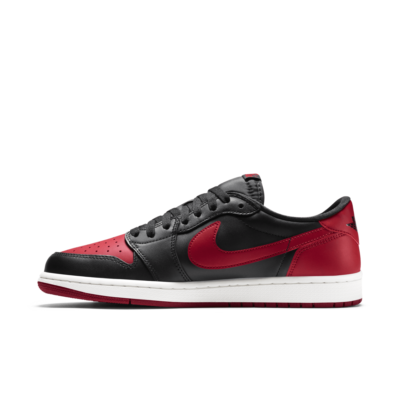 Jordan 1 low red black online