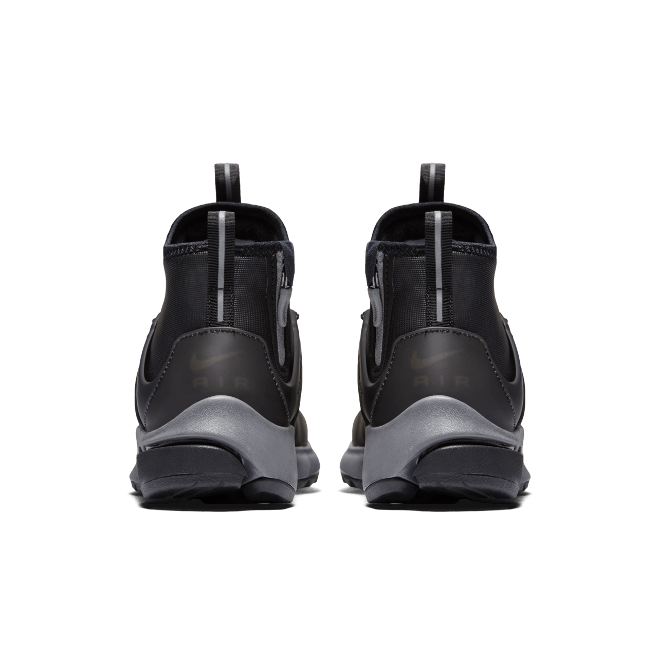 Nike Air Presto Mid Utility Sneakerboot Black Reflect Silver Donna. Data del lancio. Nike SNKRS