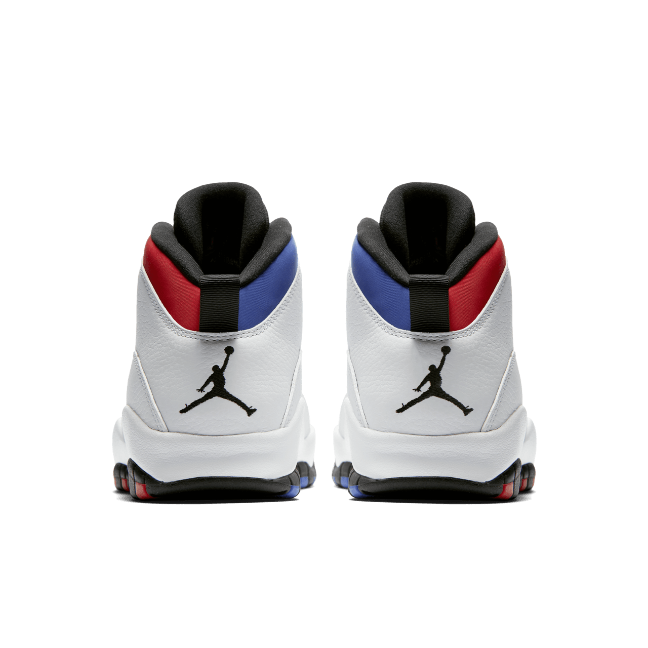 Jordan retro 10 white red and blue on sale