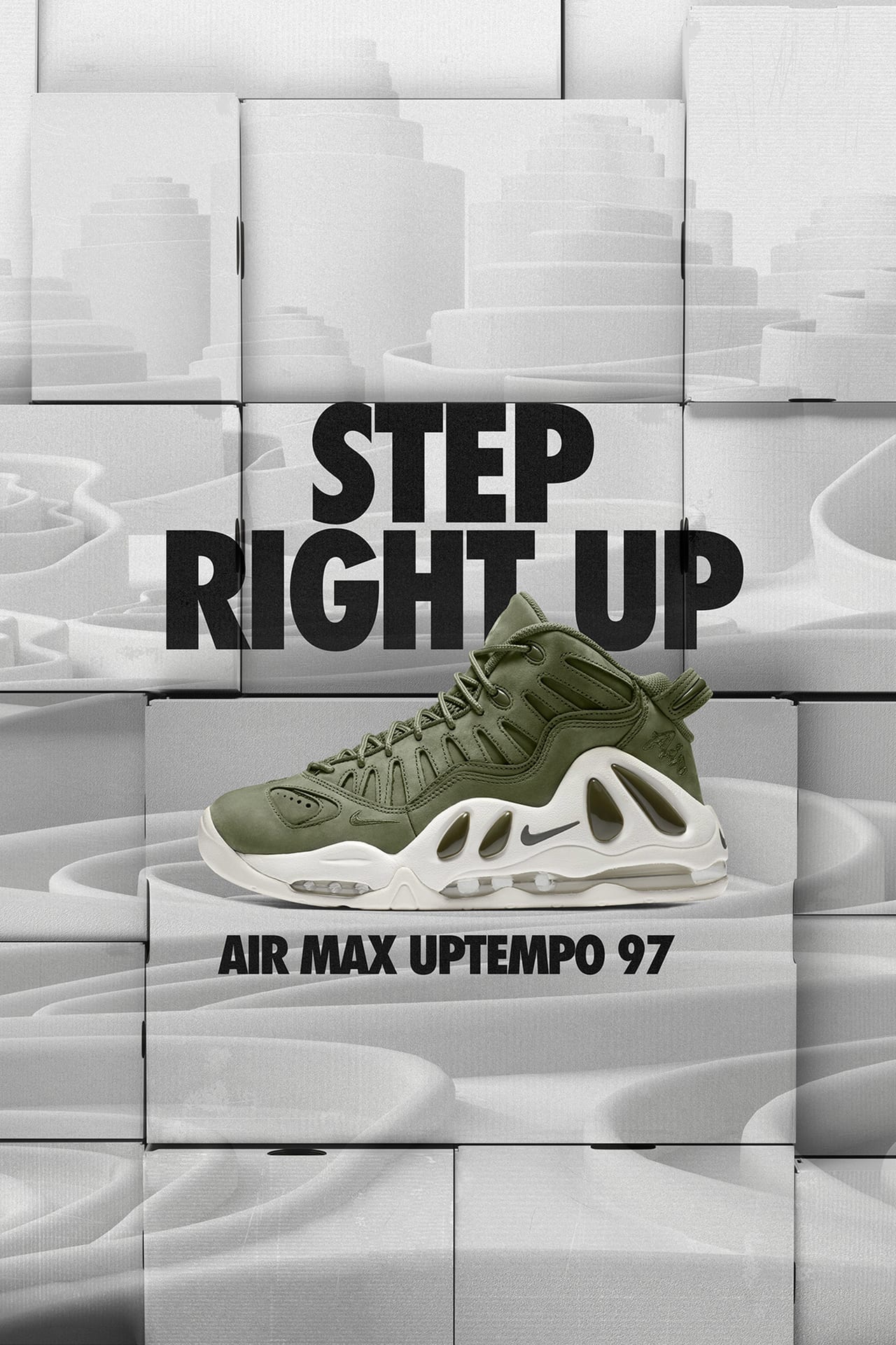 Nike Air Max Uptempo 97 Urban Haze White Nike SNKRS