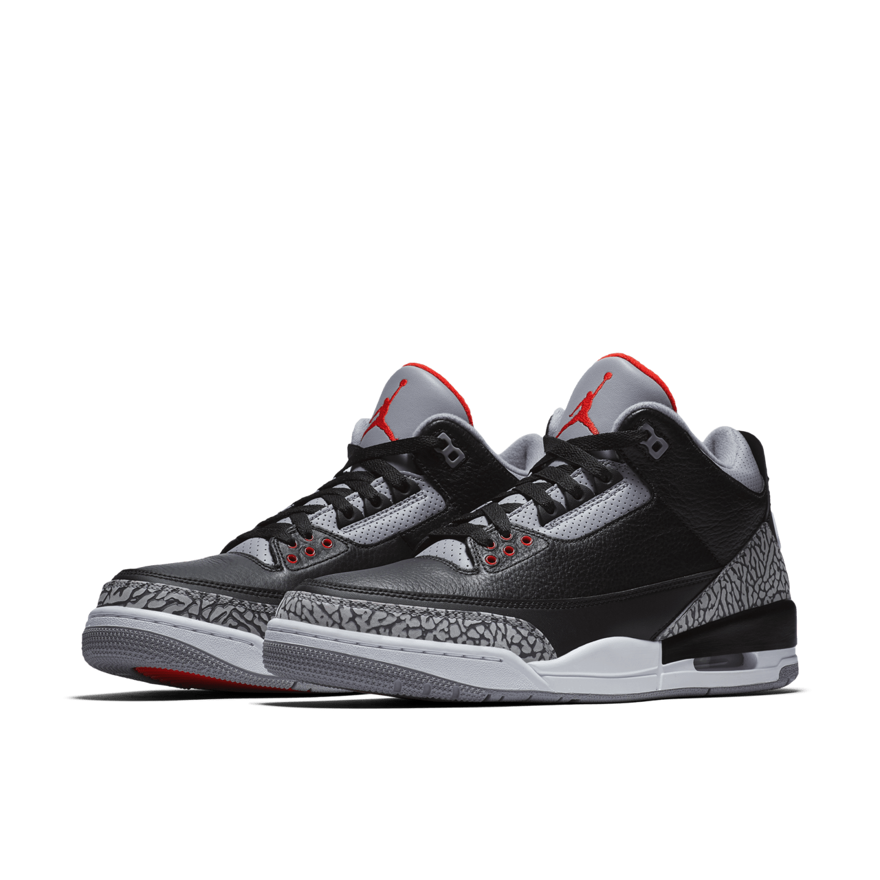 Jordan retro 3 all black on sale