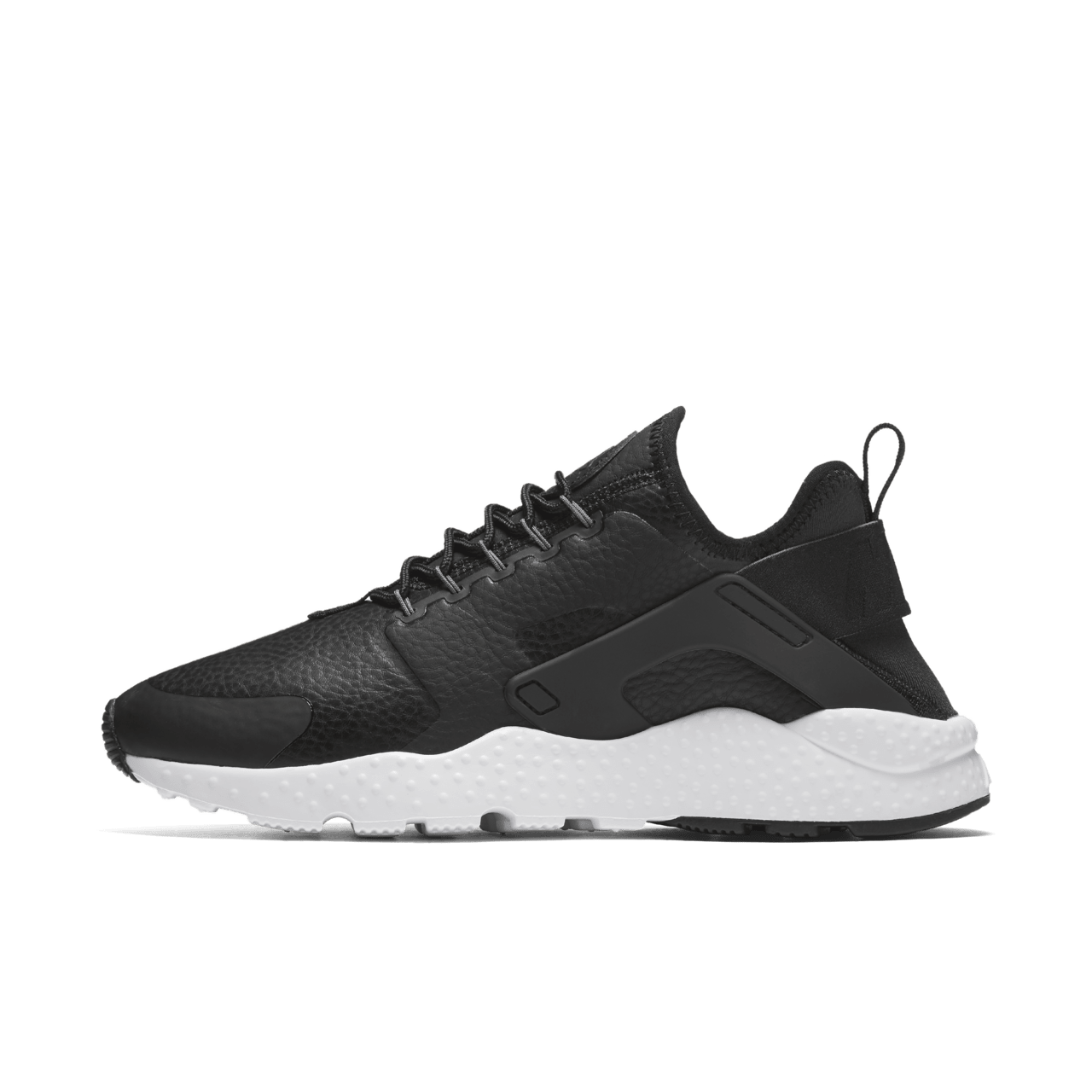 Black and white huaraches ultra on sale