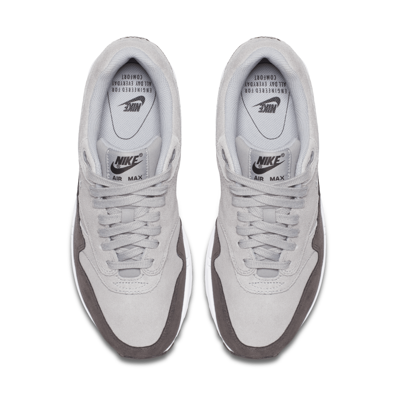 Nike air max 1 dames grijs sale