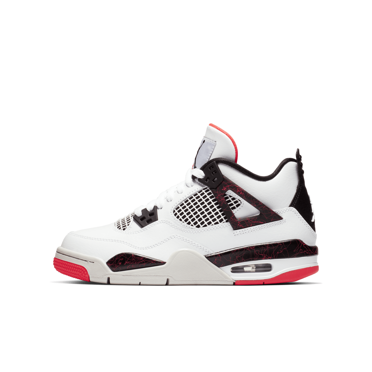 Air Jordan 4 White Bright Crimson Black Release Date. Nike SNKRS