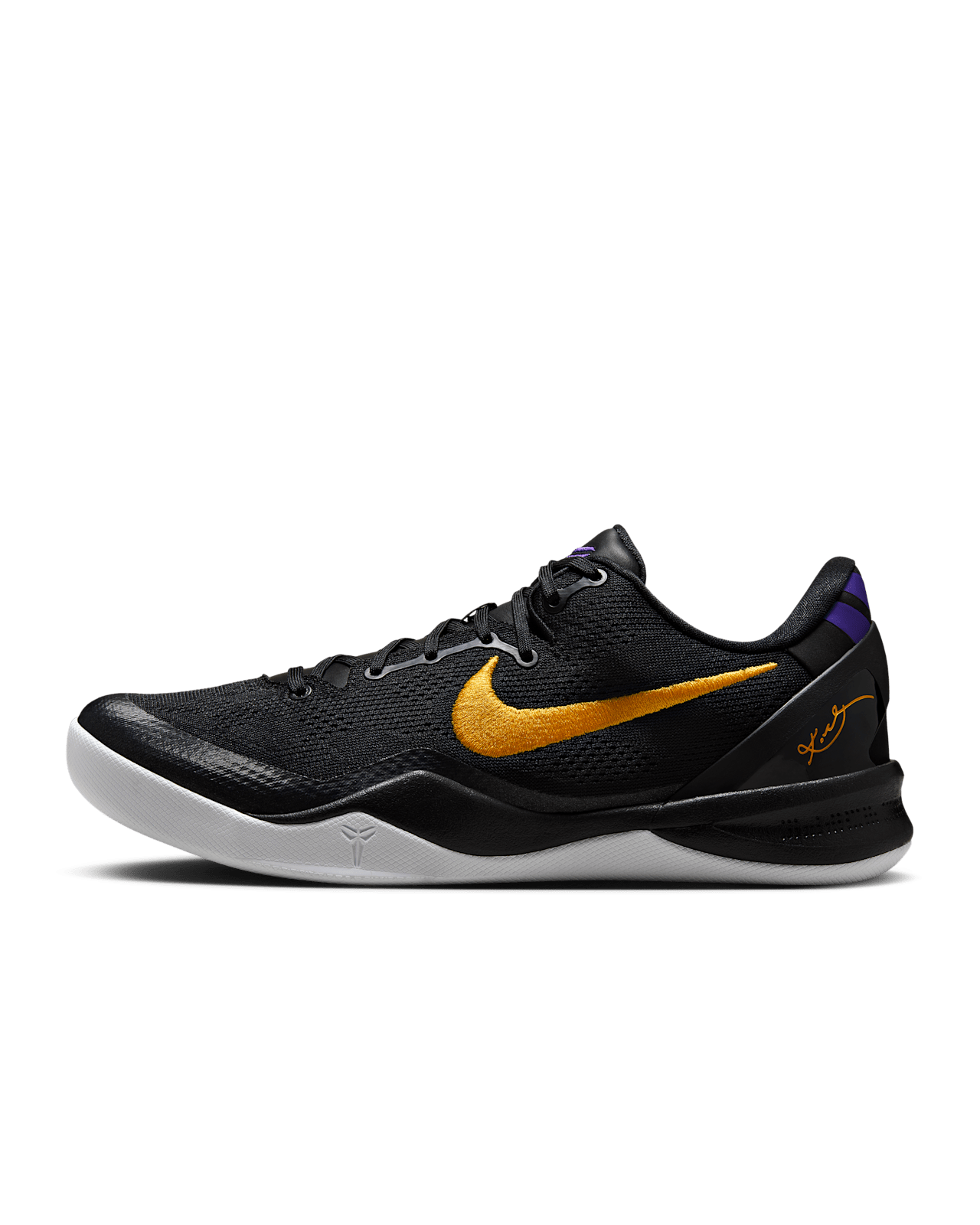 Nike kobe 8 mens black on sale