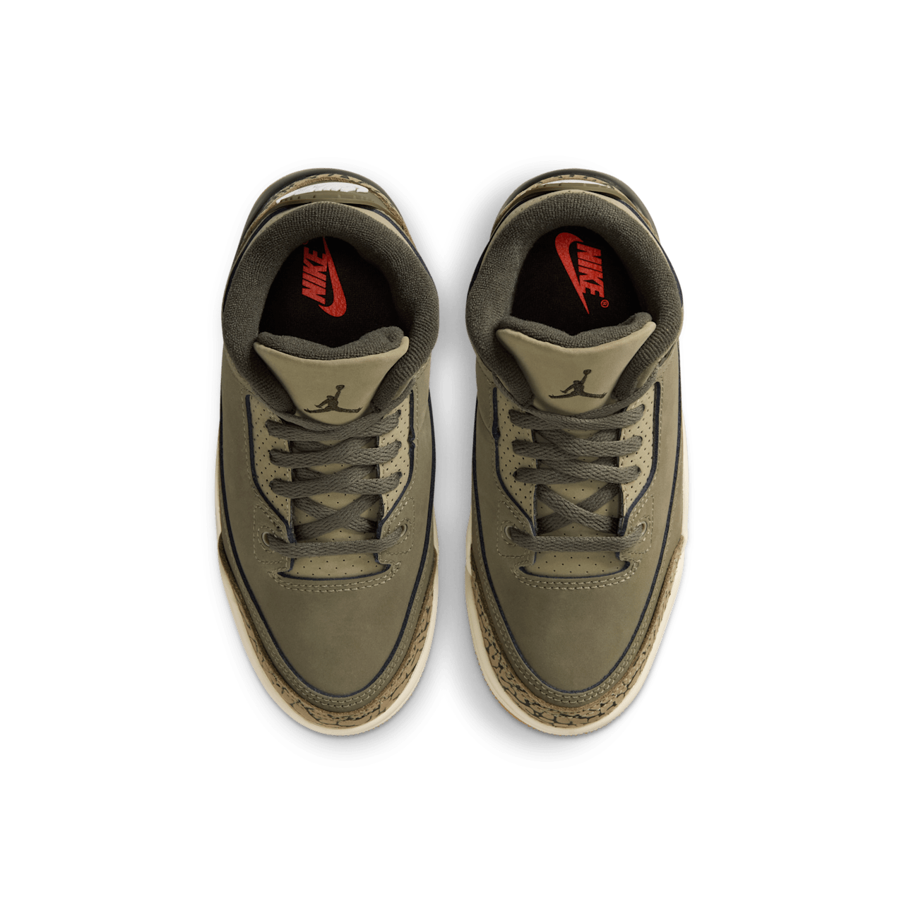 Little Kids' Jordan 3 'Medium Olive' (DM0966-202)