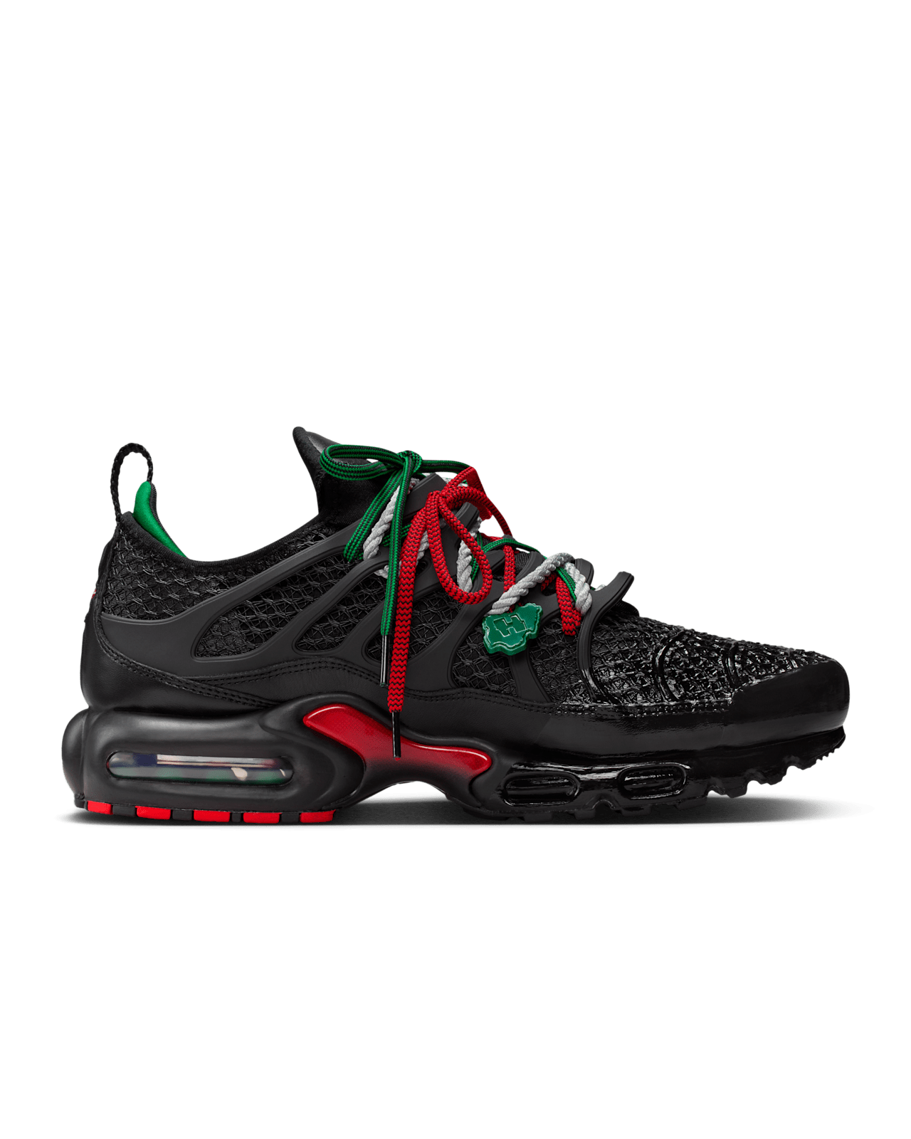 Fecha de lanzamiento de las Air Max Plus x HOMECOMING "African Sunrise" "Black and University Red" (IM4960-001)